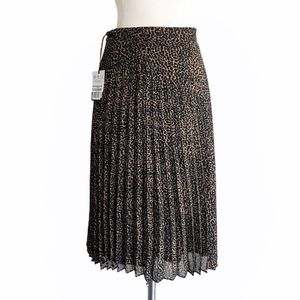 EMME Marella Attila Pleated Skirt 001 Cammello 4